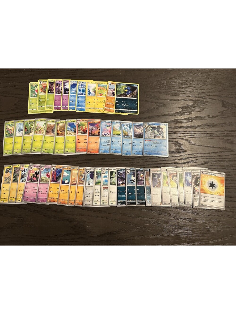 Pokémon Trading Card Lot Modern Mixed Cards Includes Pokémon & Trainer Cards